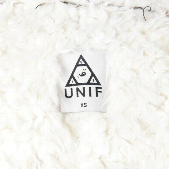 UNIF Colorful Tribal Fur Jacket - Picture 4 of 5